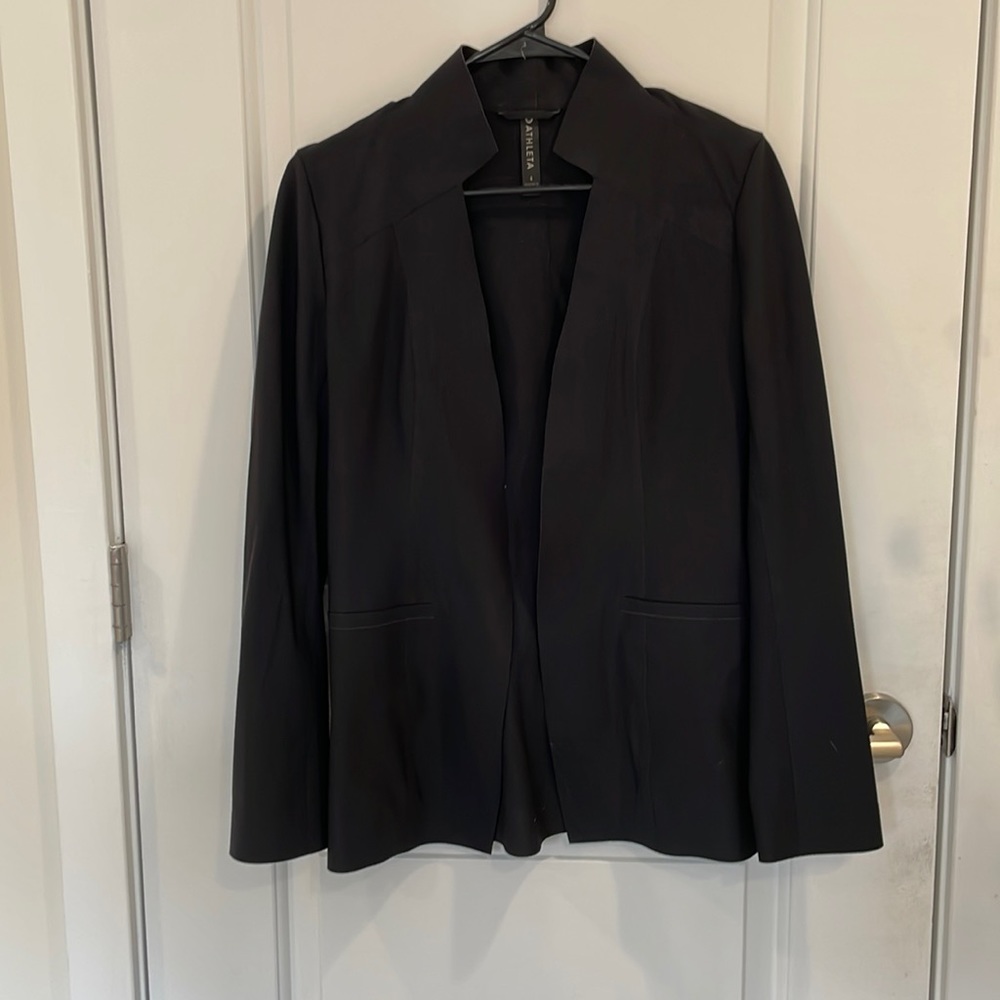 Athleta stellar blazer. Size 4. Black